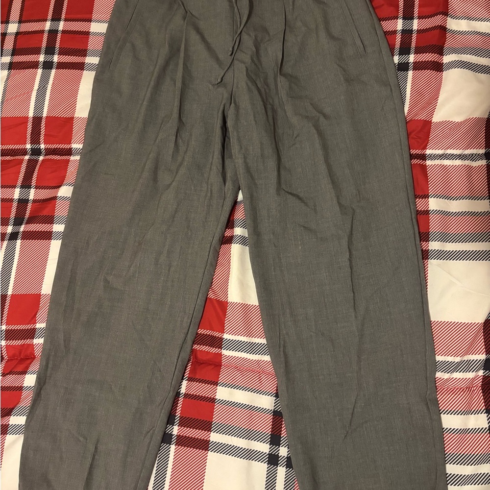 Old Navy Women's Gray Straight Leg Pants